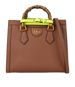 Diana Tote, Leather, Brown, 498075, DB/S, 3*